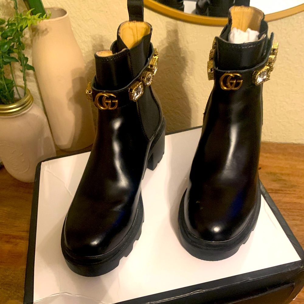 Gucci Platform Booties